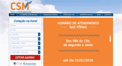 Desktop Screenshot of comprosuasmilhas.com.br